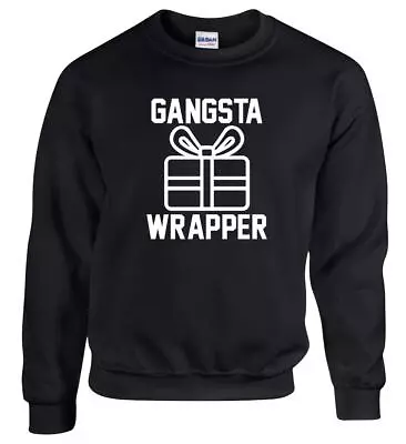 Buy Gangster Wrapper Funny Xmas Christmas Unisex Jumper Hoodie Gift • 19.47£