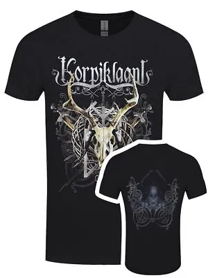 Buy Korpiklaani Crest Men's Black T-Shirt • 17.99£