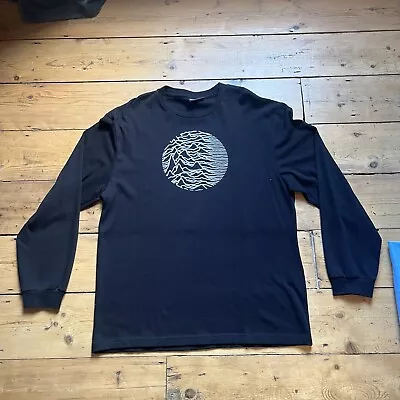 Buy Pleasures X Joy Division T Shirt Long Sleeve Large Black • 30£