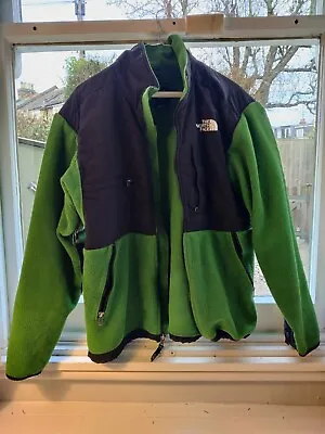 Buy North Face Vintage Small Fleece RARE COLOUR Green  • 15£