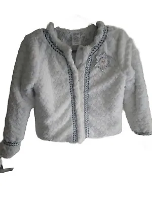 Buy Disney Girls Frozen Jacket 9 To 10 Years  White • 10.49£