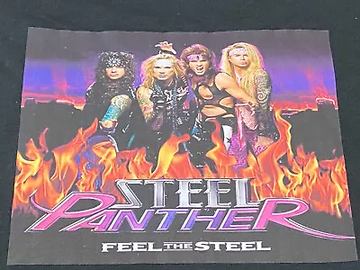Buy Steel Panther  - Feel The Steel Tour Shirt  Women’s Medium T Shirt BNNT • 20£