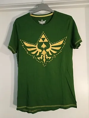 Buy The Legend Of Zelda Ladies Green T Shirt. Size Small. Very Good Condition. • 7£