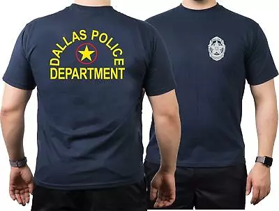 Buy Navy, Dallas Police Dept., Texas T-Shirt • 25.05£