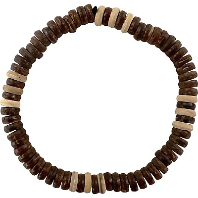 Buy Wooden Bracelet Wristband Bangle Mens Womens Guys Handmade Wood Bead Jewellery • 3.99£