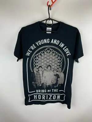 Buy Gildan Bring Me The Horizon We're Young And In Love T-shirt • 21.60£