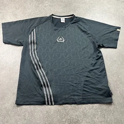Buy Adidas Vintage Predator Climalite Black Logo T-shirt Active Mens XL  • 25£