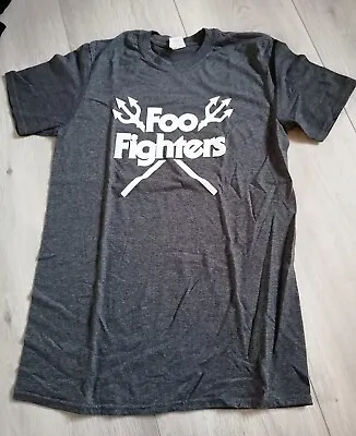 Buy Foo Fighters Dark Grey Gildan T-shirt Size M NEW NO TAGS • 10£