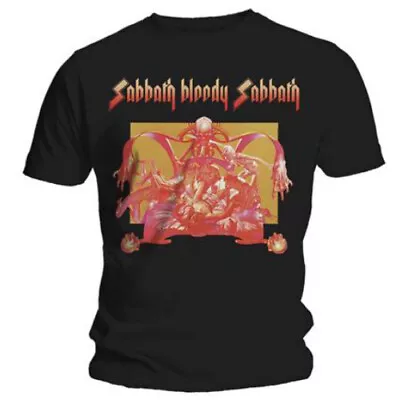 Buy Black Sabbath Sabbath Bloody Sabbath Shirt S-XXL Tshirt Official Band T-Shirt • 25.29£