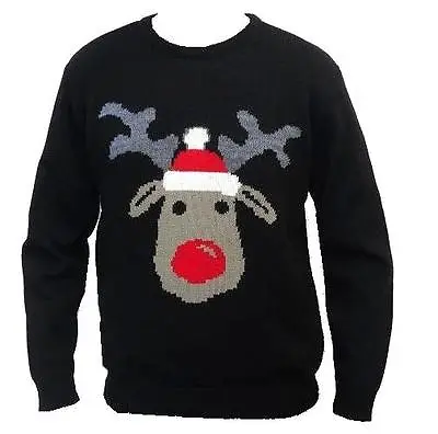 Buy Mens Ladies Womens Christmas Funny Jumper Sweater Rude Snowman Reindeer Santa • 14.39£