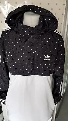 Buy Adidas  Pharrell Williams Pullover Jacket M Black White Side Zip Opening Ch 44 • 9.99£