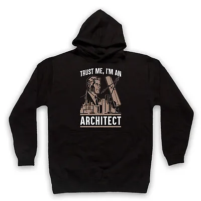 Buy Trust Me I'm An Architect Funny Work Slogan Humour Unisex Adults Hoodie • 27.99£