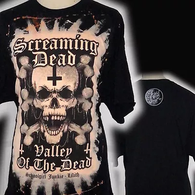 Buy Screaming Dead 100% Unique Punk  T Shirt Xxl Bad Clown Clothing • 16.99£