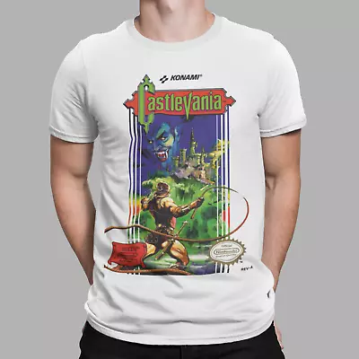 Buy Castlevania T-Shirt Console Vintage Classic Video Game Retro Tee Player One OLD • 6.99£