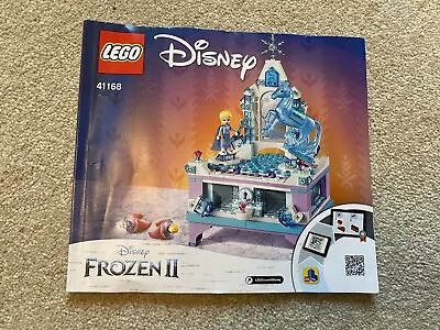 Buy Lego Disney Frozen 2 Elsa's Jewelry Box Creation (Set 41168) - Instructions Only • 3.49£
