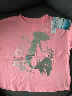 Buy Disney 'The Little Mermaid' Pink T-Shirt Age 6-7 Years - BNWT • 10£