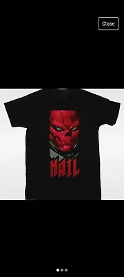 Buy Marvel Red Skull T Shirt. Avengers. Captain America • 10£