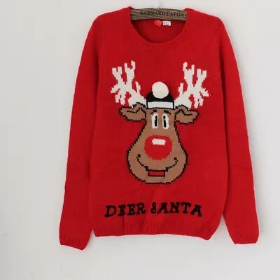 Buy Rudolph Christmas Sweater Sizes:XS,S,M,L,XL • 25£