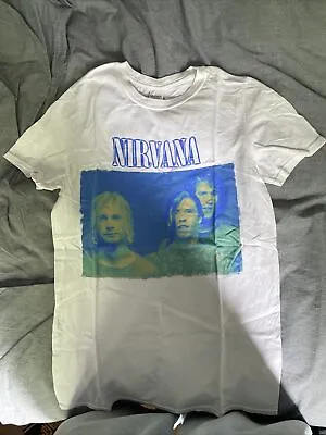 Buy Gildan Nirvana Vintage T Shirt, Size Small (fits A Medium) • 15£