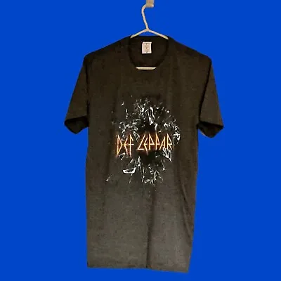 Buy ** Brand  New ** Unisex Def Leppard Shatter Logo T-shirt. Size M (36 -37  Chest) • 7.99£