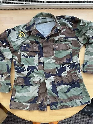 Buy Camo Coat Mens Woodland Military US Army Nato - Small Regular (chest 33-37) • 9.95£