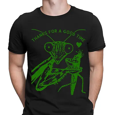 Buy Praying Mantis Funny Weird Crazy Eater Cute Insect Humor Mens T-Shirts Top #NED • 9.99£