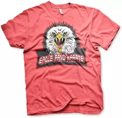 Buy Cobra Kai Eagle Fang Karate T-Shirt Red-Heather • 25.30£