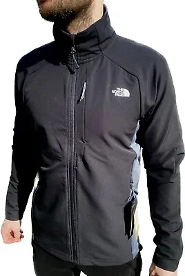 Buy The North Face Men's Outdoor Full Zip Hybrid Jacket / TNF Black / RRP £100 • 40£