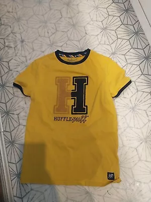 Buy Harry Potter - Hufflepuff Yellow T-Shirt 11-12 Years M&S • 5£
