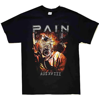 Buy Pain Australian Tour Shirt S-XXL Official Metal Band Black T-Shirt New • 18.85£