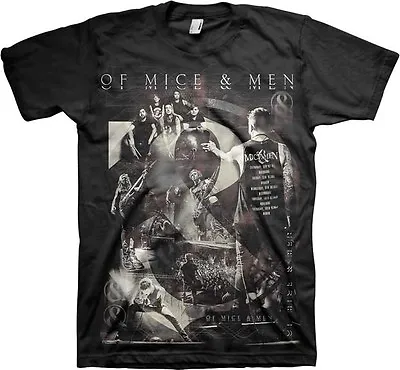 Buy Of Mice And Men 2014 Photo Metalcore Metal Core Music Shirt S-2xl • 33.25£