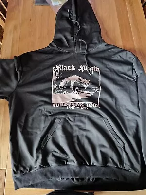 Buy Black Death World Tour 5xl Hoodie Front Print Please Read Description Metal Goth • 14.99£