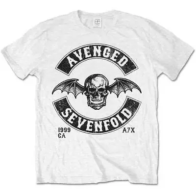 Buy Avenged Sevenfold Moto Seal White T-Shirt • 14.89£