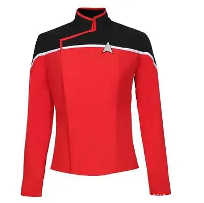 Buy Unisex STAR TREK Lower Decks Red Uniform Jacket Outfits Cosplay Costume • 38.39£