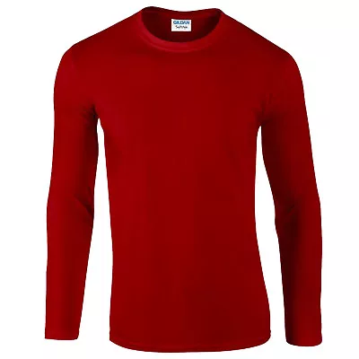 Buy Gildan Softstyle Mens Long Sleeve T-shirt Gd11 • 8.49£