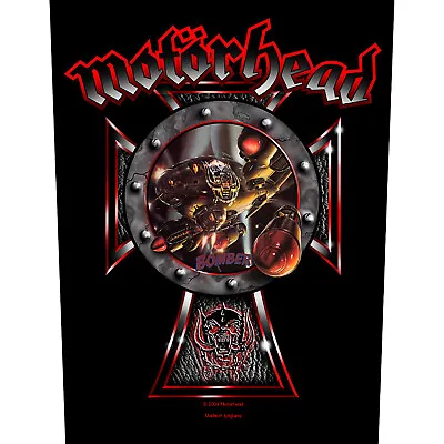 Buy Motorhead Bomber Cross Jacket Back Patch Official Metal Rock Band Merch • 12.64£