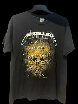 Buy Official Gildan Black Metallica T-shirt, Size M- Solar Skull - Rare - Medium • 8.99£