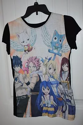 Buy Anime FAIRY TAIL Hiro Mashima Funimation Women T Shirt (Small) • 17.04£