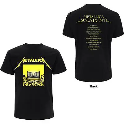 Buy Metallica 72 Seasons Album Track List Shirt S-XXL T-shirt Official Band Tshirt • 21.90£