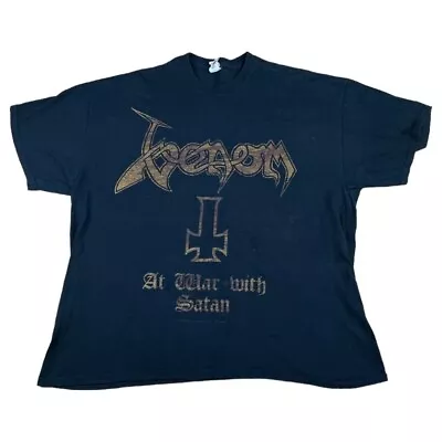Buy Slayer 1997 Vintage Black T Shirt Metal Tee Graphic XXL Oversized Venom  • 35£
