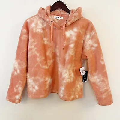 Buy O’Neill Tie Dye Hampton Hoodie Super Sherpa Pullover Sz XS Coral NEW Casual Cozy • 11.81£