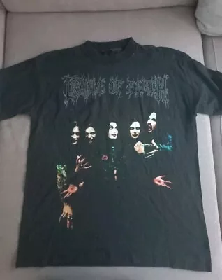 Buy Vintage Band 1999 Cradle Of Filth Enslave Death No Strings Attached Shirt XL • 60£
