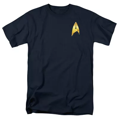 Buy Star Trek Discovery Command Badge Adult T-Shirt • 64.25£