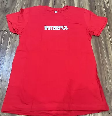 Buy INTERPOL Antics Concert Women’s Tour Shirt Size Women’s XL • 18.93£