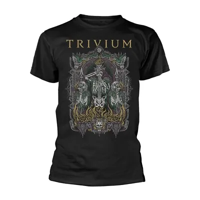 Buy TRIVIUM - SKELLY FRAME BLACK T-Shirt Medium • 19.11£