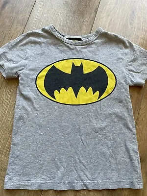 Buy Boys Next Batman Superhero T-shirt / Top  4-5 • 2£