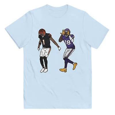 Buy Kid's T-Shirt Ja'Marr Chase And Justin Jefferson Griddy • 20.23£