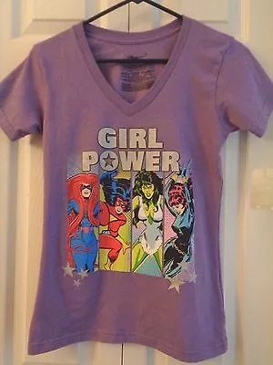 Buy Disney Store Marvel Girl Power T-Shirt She-Hulk Medusa Spider Woman Black Widow • 8.68£