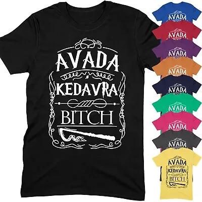 Buy Avada Kedavra T-Shirt - Harry Potter Unisex Mens Gift For Him Father Day Wizard • 12.99£