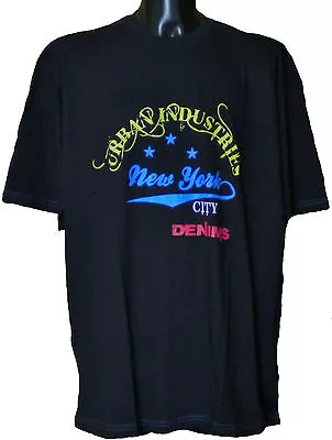 Buy **NEW** Mens Big Size Brooklyn Urban Industries T Shirt - 2XL 3XL 4XL 5XL 6XL • 7.49£